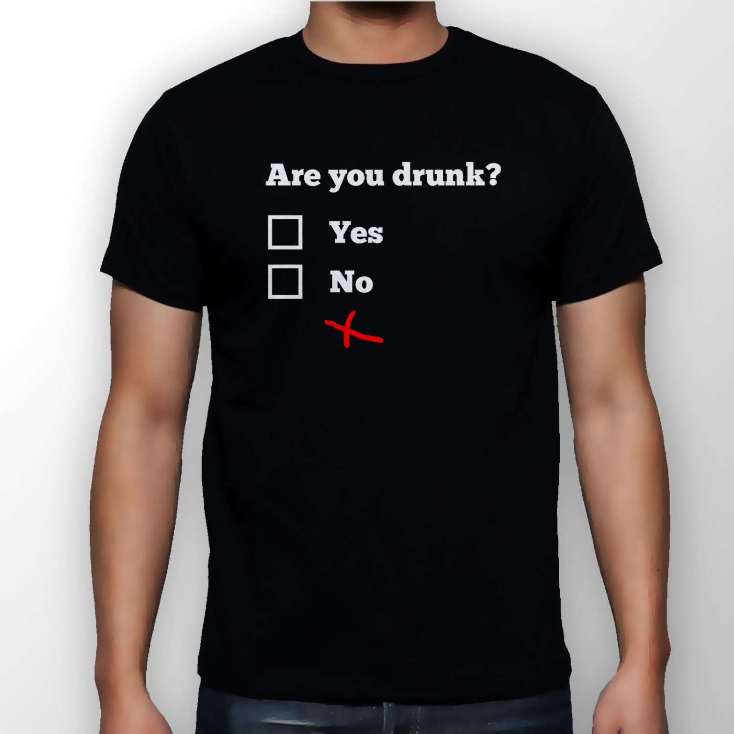 Best New Are You Drunk Man Black T Shirt S to 5XL