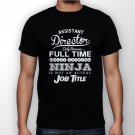 Best New Assistant Director Man Black T Shirt S to 5XL