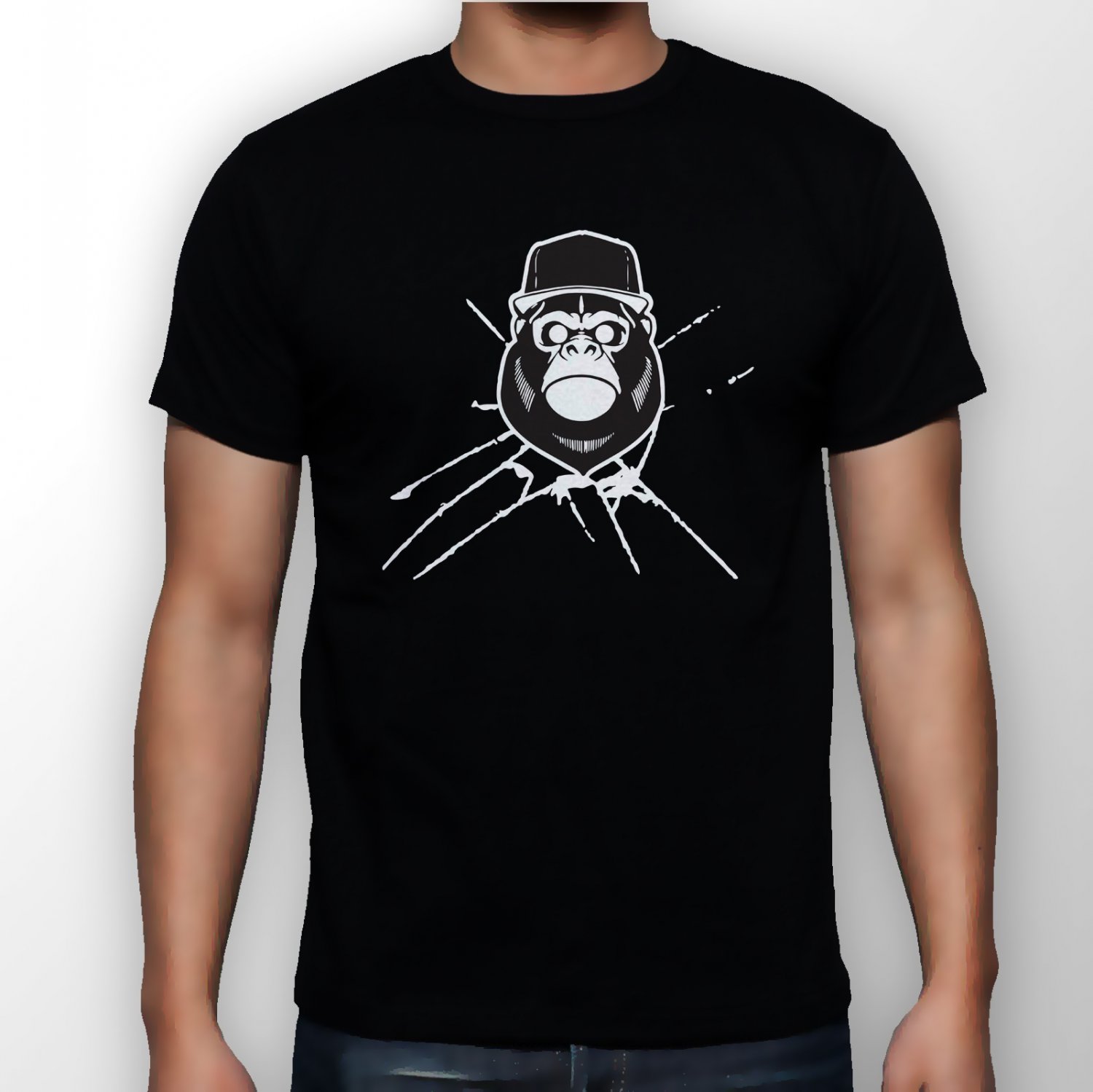 Best New Axe Ape Man Black T Shirt S to 5XL