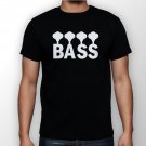 Best New Bass 4 Keys Man Black T Shirt S to 5XL