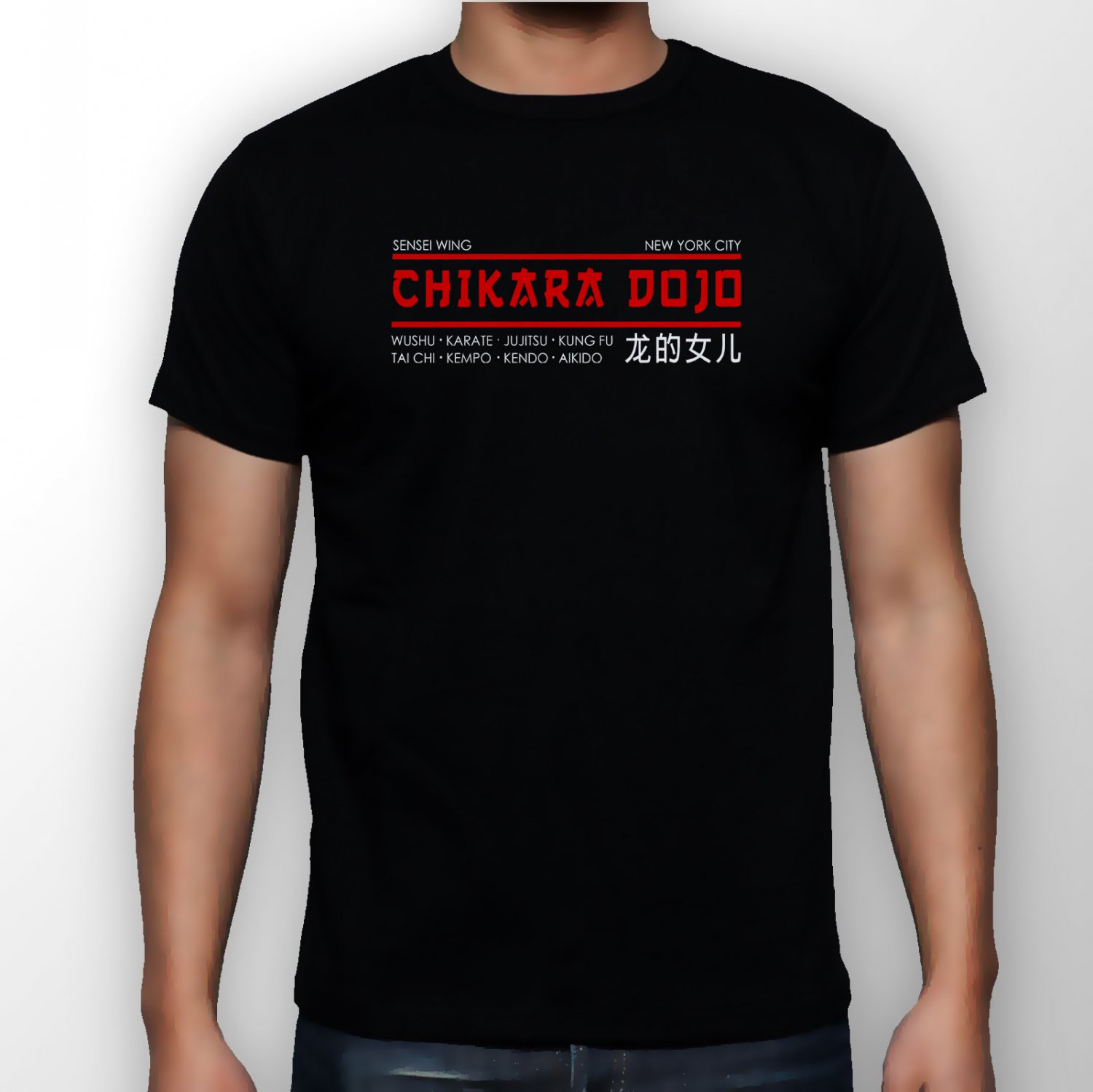 Best New Chikara Dojo Man Black T Shirt S to 5XL