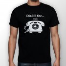 Best New Dial M For Meh Man Black T Shirt S to 5XL