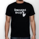 Best New Dinosaurs Ruled Man Black T Shirt S to 5XL
