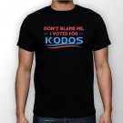 Best New Don't Blame Me I Voted For Kodos Man Black T Shirt S to 5XL
