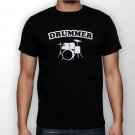 Best New Drummer Man Black T Shirt S to 5XL