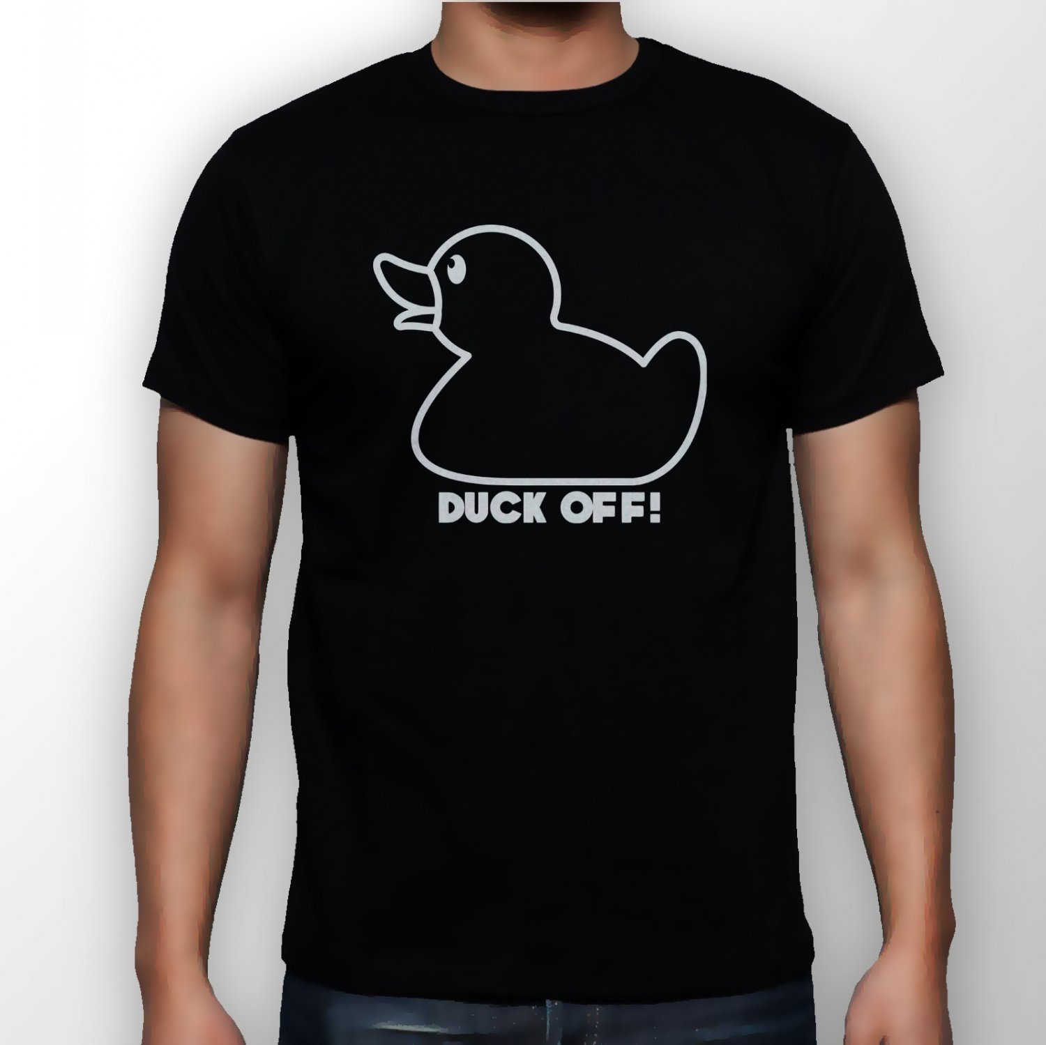 Best New Duck Off Man Black T Shirt S to 5XL