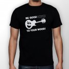 Best New Guitar Center Be Good To Your Wood Man Black T Shirt S to 5XL