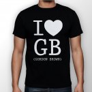 Best New I Love GB (Gordon Brown) Man Black T Shirt S to 5XL