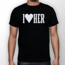 Best New I love her Man Black T Shirt S to 5XL