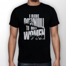 Best New I Ride Downhill Freeride MTB To Meet Women Man Black T Shirt S to 5XL