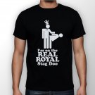 Best New I'm on the real royal stag doo Man Black T Shirt S to 5XL