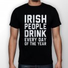 Best New irish people drink every day Man Black T Shirt S to 5XL