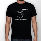 Best New Irritable Owl Syndrome Man Black T Shirt S to 5XL