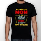 Best New jedi master mom Man Black T Shirt S to 5XL