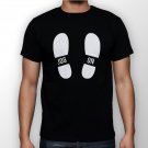 Best New Jog On Feet Man Black T Shirt S to 5XL
