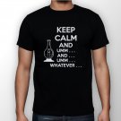 Best New Keep Calm And... Umm.. Man Black T Shirt S to 5XL