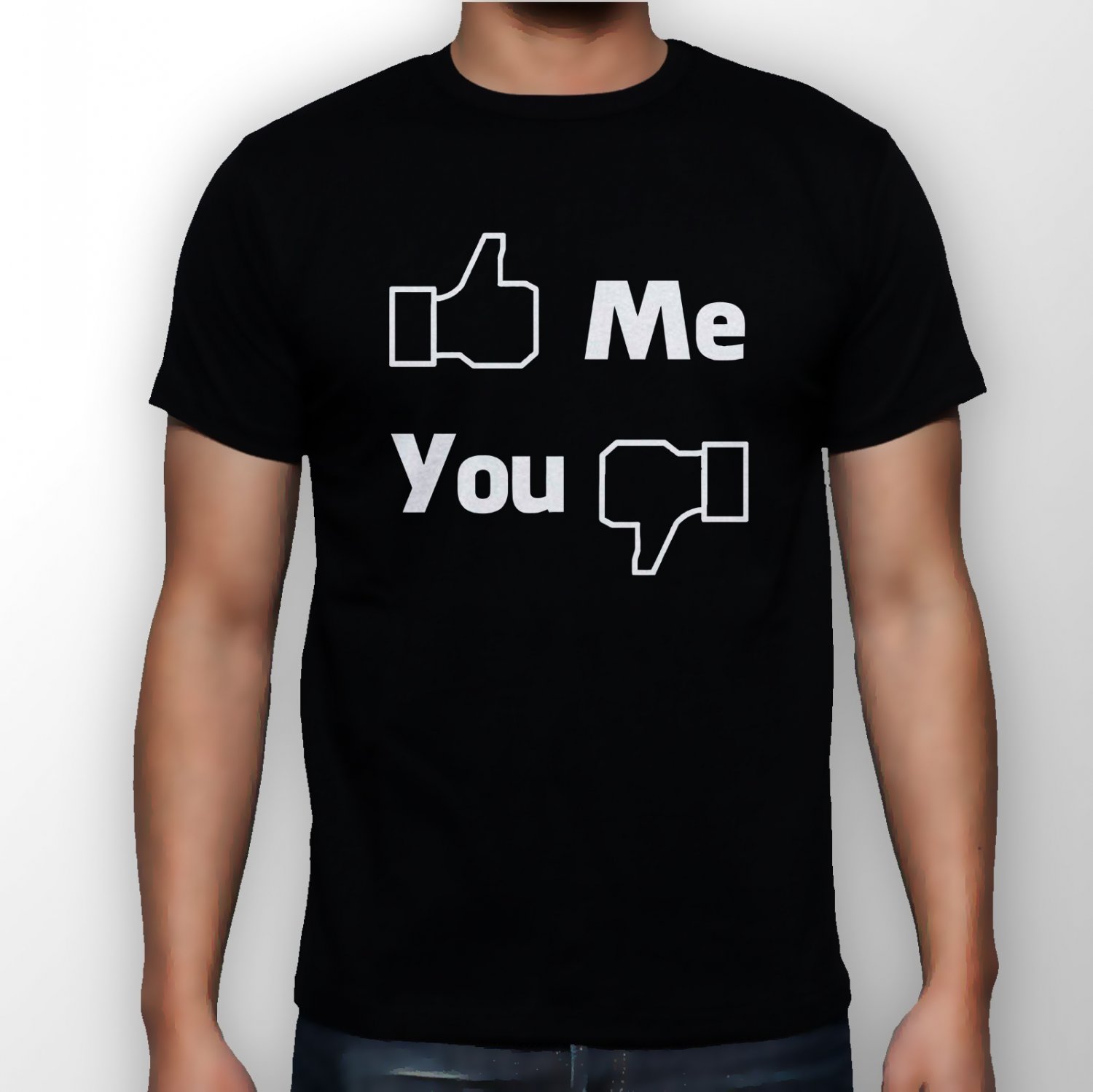 Best New Me You Facebook Man Black T Shirt S to 5XL