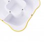 Creative Multi Sectional Snack Serving Tray Set with Lid