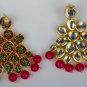 Statement Ruby Earrings, Dangle Earrings, Stud Earrings, Chandelier Earrings, Bridal Earrings 321
