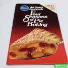 1988 Pillsbury Four Seasons Of Pie Baking Booklet