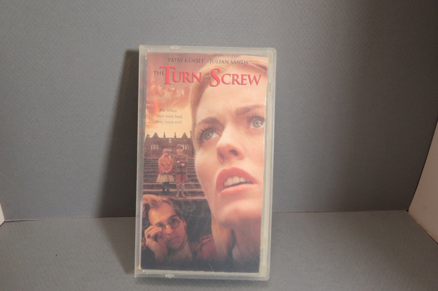 The Turn of The Screw VHS Horror Rated R Plastic Case