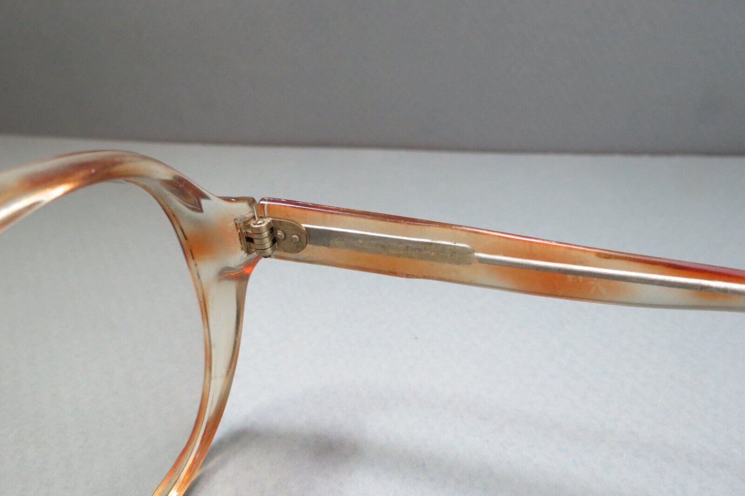 Vintage 70s Eyeglasses Frames Marked Italy Anne Marie? Funky Wide Round ...