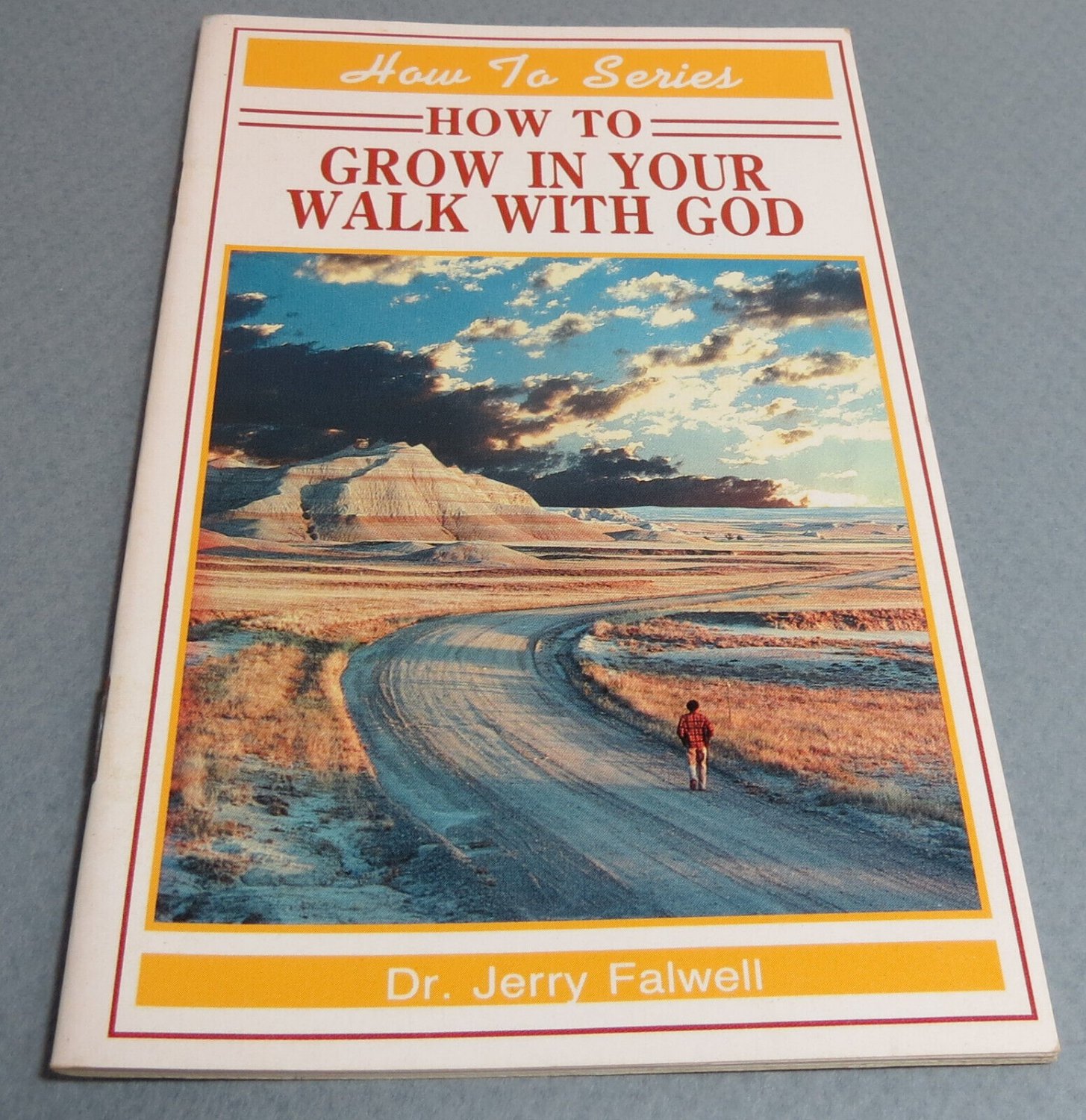 How To Grow In Your Walk With God 1988 Dr. Jerry Falwell Rare Booklet 