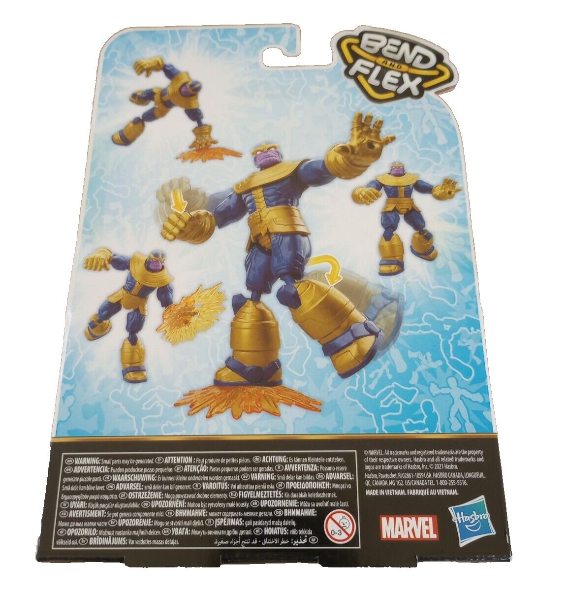 Spider-Man Hasbro Bend and Flex, action figure Scarlet Spider della Marvel, personaggio flessibile da 15 cm, completo di accessorio ragnatela, per bambini dai 4 anni in su