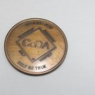 CODA Co-Dependent's Anonymous 11 Coin / Token Serenity Prayer / To Thine Own