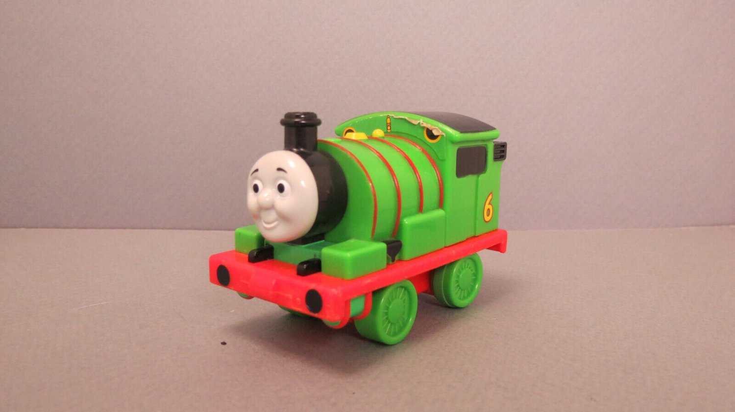 Thomas and Friends Percy Green Train Engine #6 Pullback and Go Friction ...