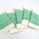 Unbranded Vintage 4 Strand Jade Embroidery Floss Coats? 4x45 Yards NOS