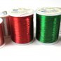 Dritz and Signature Metallic Thread Spools Lot & Glitz Metallic Foil