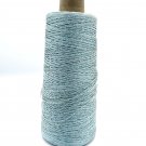 Kreinik Metallic Iron-on Embellishing Thread Sky Blue #8 Braid 800M Couchable