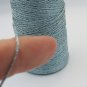 Kreinik Metallic Iron-on Embellishing Thread Sky Blue #8 Braid 800M Couchable