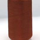 Burke Mills VTG 80s Brt Poly Brown Embroidery Thread Cone 135/2 600grs