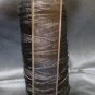 Kreinik Metallic Thread Black #005C - #12 Tapestry Braid 480M Cone