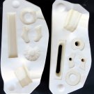 McCloud Christmas Access.Slip Mold 1023 (Wreath, Stocking, Hat, Flower Box, Hay)