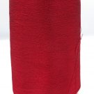 Burke Mills VTG 80s Brt Cardinal Red Embroidery Thread  135/ 2-ply Craft 600Grs