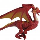Unbranded Toy Red Two Horned Winged Dragon