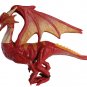 Unbranded Toy Red Two Horned Winged Dragon