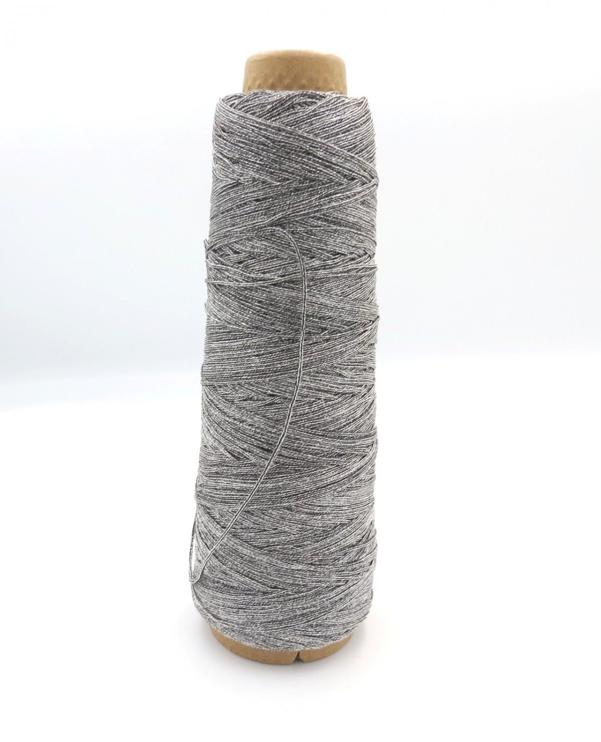 Kreinik Metallic Iron-on Thread Cast Iron #6040  - #16 Braid - 200M Couchable