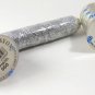 YLI Embroidery & Metallic Ribbon 2 Variegated Threads plus Silver Ribbon