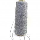 Kreinik Metallic Iron-on  Thread Cast Iron #6040  - #16 Braid - 150M Couchable