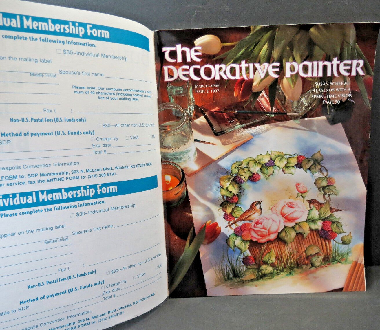 The Decorative Painter Magazine March-April 1997