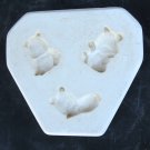 Dona's Vintage 1985 Panda Bear Magnet Slip Mold 3 Count Piece Dona's Vintage 1985 Panda Bear Magnet Slip Mold 3 Count Piece
