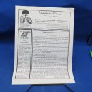 1998 Granite Falls NC Church Bulletin Newsletter Ethiopian Eunuch Sermon