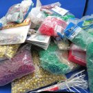 Gigantic Lot Mixed Brands Jewelry Beads+ Plastic Glass & More 16 lbs