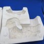 Nowell's Vintage 1981 Bunny Pulling Cart Planter Slip Mold NM-681