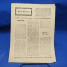 2001 Mirror of Truth Church Newsletter Greenville Texas Ephemera