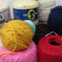 Aunt Lydia & Unbranded Large Lot of Crotchet Yarns New & Used